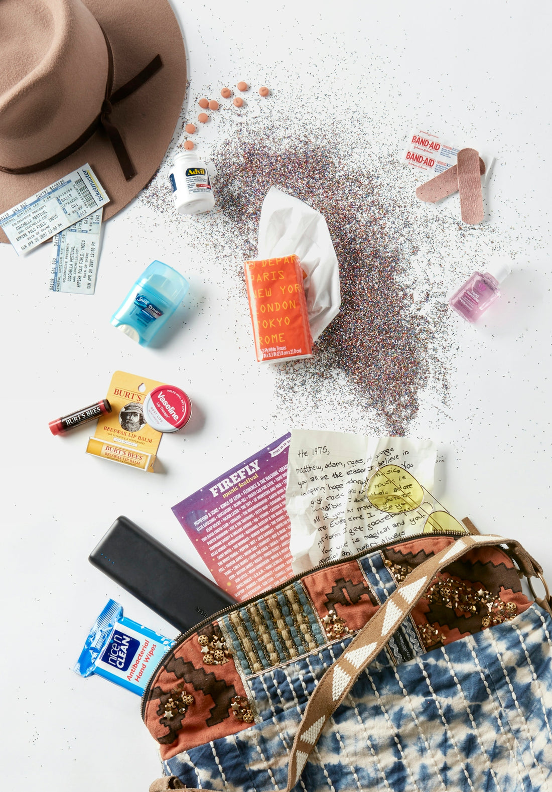 assorted cards on white table