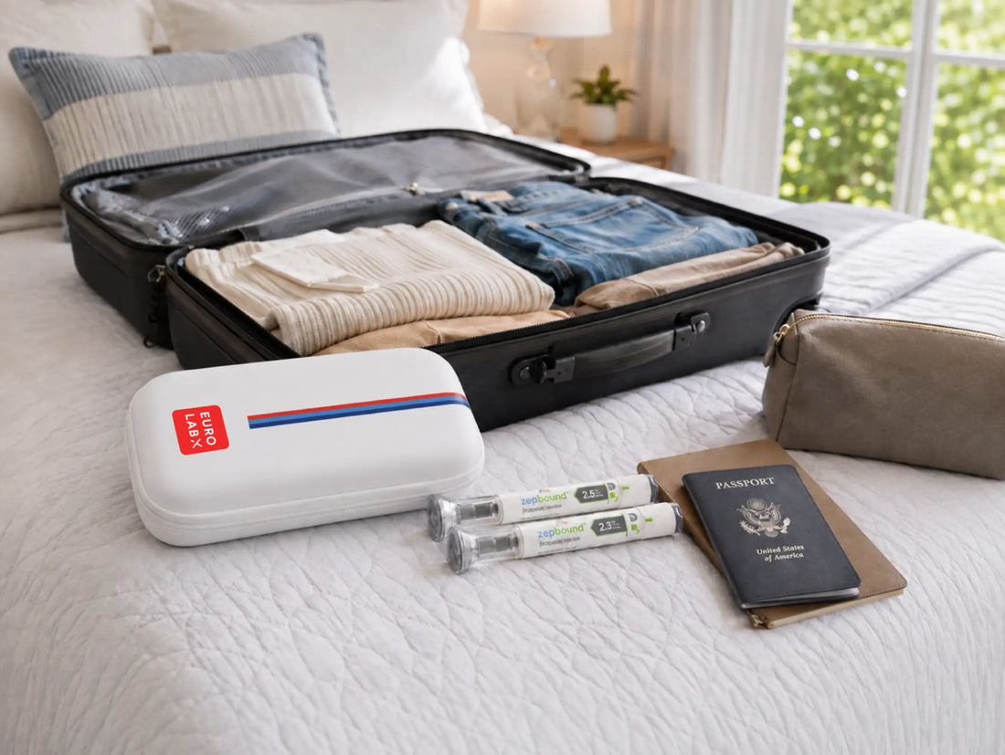 Zepbound travel and medication cooler for flying.